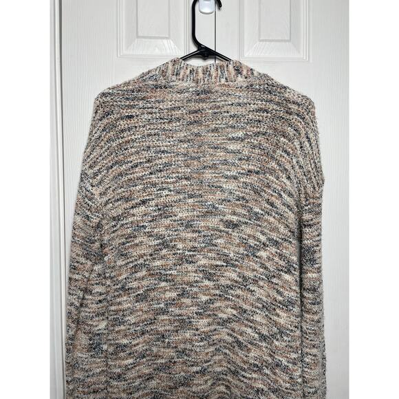 Pilcro Sweater Cardigan Womens Space Dyed Duster Long Open Front XS - Picture 9 of 10